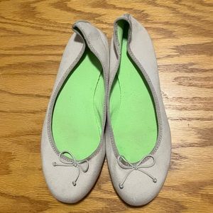 Cream Ballet Flats Size 10